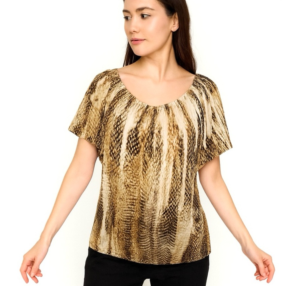 New‎ York & Company short-sleeved blouse, Size S